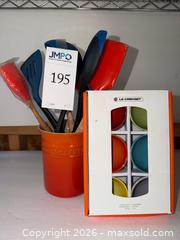 MaxSold Auction: Le Creuset Utensil Crock Utensils & Pinch Bowls - Fremont (California, USA) PARTNER MANAGED Estate Sale Online Auction - Las Palmas Ave