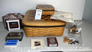 MaxSold Auction: Longaberger Checkers & More - Fremont (California, USA) PARTNER MANAGED Estate Sale Online Auction - Las Palmas Avenue