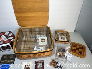 MaxSold Auction: Longaberger Checkers & More - Fremont (California, USA) PARTNER MANAGED Estate Sale Online Auction - Las Palmas Avenue
