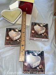 MaxSold Auction: Longaberger Heart Decor  - Fremont (California, USA) PARTNER MANAGED Estate Sale Online Auction - Las Palmas Avenue