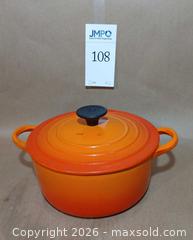 MaxSold Auction: Smaller Le Creuset Dutch Oven with Lid - Fremont (California, USA) PARTNER MANAGED Estate Sale Online Auction - Las Palmas Avenue