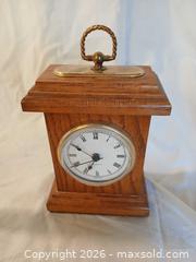 MaxSold Auction: Wooden Clock, Ribbon, and Side Table - Fremont (California, USA) PARTNER MANAGED Estate Sale Online Auction - Las Palmas Avenue