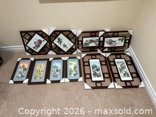 MaxSold Auction: Lot of 10 BRAND NEW Chinese Framed Art Print - Markham (Ontario, Canada) SELLER MANAGED Moving Online Auction - Winter Creek Crescent