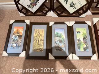 MaxSold Auction: Lot of 10 BRAND NEW Chinese Framed Art Print - Markham (Ontario, Canada) SELLER MANAGED Moving Online Auction - Winter Creek Crescent