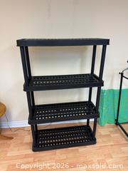 MaxSold Auction: Medium Black Plastic Shelving - Markham (Ontario, Canada) SELLER MANAGED Moving Online Auction - Winter Creek Crescent
