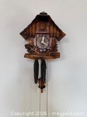 MaxSold Auction: Small Wood Cuckoo Clock, Made in Germany - Markham (Ontario, Canada) SELLER MANAGED Moving Online Auction - Winter Creek Crescent