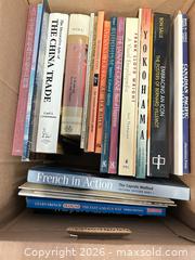 MaxSold Auction: Books - Burlington (Ontario, Canada) PARTNER MANAGED Downsizing Online Auction - Cumberland Avenue (STORAGE)