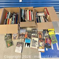 MaxSold Auction: Books - Burlington (Ontario, Canada) PARTNER MANAGED Downsizing Online Auction - Cumberland Avenue (STORAGE)