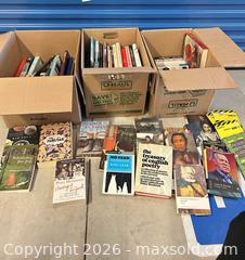 MaxSold Auction: Books - Burlington (Ontario, Canada) PARTNER MANAGED Downsizing Online Auction - Cumberland Avenue (STORAGE)
