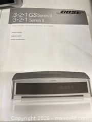 MaxSold Auction: Bose Home Entertainment System - Burlington (Ontario, Canada) PARTNER MANAGED Downsizing Online Auction - Cumberland Avenue (STORAGE)