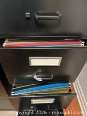 MaxSold Auction: Metal Filing Cabinet - Burlington (Ontario, Canada) PARTNER MANAGED Downsizing Online Auction - Cumberland Avenue (STORAGE)