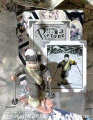 MaxSold Auction: Enesco 3-Figurines and 2 Ornaments - Lakeland (Florida, USA) SELLER MANAGED Downsizing Online Auction - West Socrum Loop Road