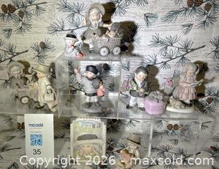 MaxSold Auction: Enesco Figurines 9 pieces - Lakeland (Florida, USA) SELLER MANAGED Downsizing Online Auction - West Socrum Loop Road
