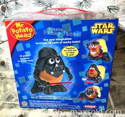 MaxSold Auction: Star Wars Darth Tater Mr. Potato Head Toy - Lakeland (Florida, USA) SELLER MANAGED Downsizing Online Auction - West Socrum Loop Road