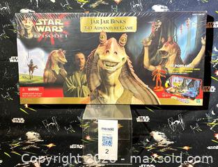 MaxSold Auction: Star Wars Episode 1 Jar Jar Binks 3-D Adventure Game - Lakeland (Florida, USA) SELLER MANAGED Downsizing Online Auction - West Socrum Loop Road
