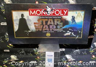 MaxSold Auction: Star Wars Monopoly Classic Trilogy Edition Game - Lakeland (Florida, USA) SELLER MANAGED Downsizing Online Auction - West Socrum Loop Road