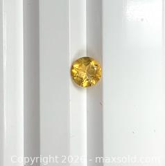 MaxSold Auction: GENUINE! (0.45ct)  ROUND YELLOWISH SAPPHIRE!! - Toronto (Ontario, Canada) PARTNER MANAGED Downsizing Online Auction - Queen Street East