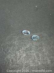 MaxSold Auction: Pair of Natural Oval Aquamarines (0.58CTW) - Toronto (Ontario, Canada) PARTNER MANAGED Downsizing Online Auction - Queen Street East