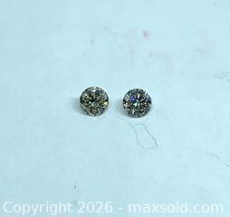 MaxSold Auction: TWO (0.15CTW) NATURAL! VS-VVS LIGHT CHAMPAIGN  ROUND DIAMONDS  - Toronto (Ontario, Canada) PARTNER MANAGED Downsizing Online Auction - Queen Street East