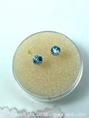 MaxSold Auction: VERY RARE!! AAA Blue Montana Sapphire .925 SILVER STUDS - Toronto (Ontario, Canada) PARTNER MANAGED Downsizing Online Auction - Queen Street East