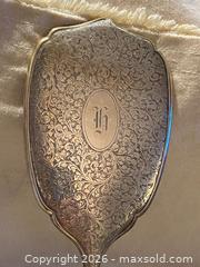 MaxSold Auction: 1900s Victorian Sterling Silver Vanity Hand Mirror with Engraved Floral Scrollwork - Toronto (Ontario, Canada) SELLER MANAGED Downsizing Online Auction - O'connor Drive (CONDO)