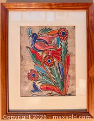 MaxSold Auction: Set of 3 Framed Gouache Bird, Floral & Abstract Artwork - Toronto (Ontario, Canada) SELLER MANAGED Estate Sale Online Auction - Lake Shore Boulevard West (CONDO)