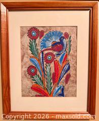 MaxSold Auction: Set of 3 Framed Gouache Bird, Floral & Abstract Artwork - Toronto (Ontario, Canada) SELLER MANAGED Estate Sale Online Auction - Lake Shore Boulevard West (CONDO)