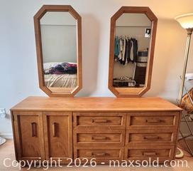 MaxSold Auction: Vintage Solid Wood Bedroom Set w/ Headboard, Dresser, Highboy, Mirrors - Toronto (Ontario, Canada) SELLER MANAGED Estate Sale Online Auction - Lake Shore Boulevard West (CONDO)