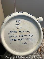 MaxSold Auction: Delft blue handmade milk jug? 8-8.5” tall signed  - Oshawa (Ontario, Canada) SELLER MANAGED Estate Sale Online Auction -  Maddock Drive