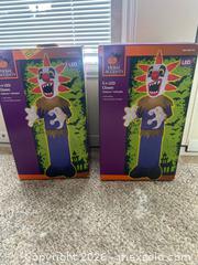 MaxSold Auction: Lot of 2 Halloween LED clown  - Oshawa (Ontario, Canada) SELLER MANAGED Estate Sale Online Auction -  Maddock Drive