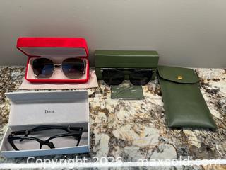 MaxSold Auction: Lot of designer glasses and sunglasses - Oshawa (Ontario, Canada) SELLER MANAGED Estate Sale Online Auction -  Maddock