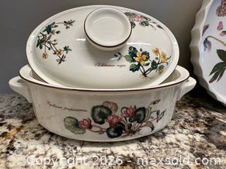 MaxSold Auction: The Botanical Garden collection dishes  - Oshawa (Ontario, Canada) SELLER MANAGED Estate Sale Online Auction -  Maddock Drive