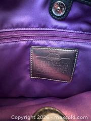 MaxSold Auction: Vintage Coach Madison Black Handbag Leather  - Oshawa (Ontario, Canada) SELLER MANAGED Estate Sale Online Auction -  Maddock Drive