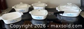 MaxSold Auction: Vintage Corningware Made in Canada 9 piece set.  - Oshawa (Ontario, Canada) SELLER MANAGED Estate Sale Online Auction -  Maddock Drive