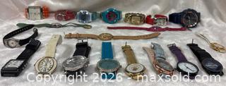 MaxSold Auction: 20 Watches / random makes / models - Idaho Springs (Colorado, USA) PARTNER MANAGED Estate Sale Online Auction - Idaho Street