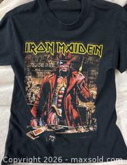 MaxSold Auction: 2 Heavy metal Rock And Roll band T-Shirts - Idaho Springs (Colorado, USA) PARTNER MANAGED Estate Sale Online Auction - Idaho Street