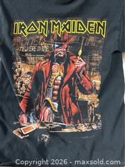 MaxSold Auction: 2 Heavy metal Rock And Roll band T-Shirts - Idaho Springs (Colorado, USA) PARTNER MANAGED Estate Sale Online Auction - Idaho Street