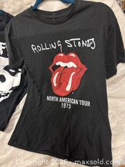 MaxSold Auction: 2 Rock and Roll Band T-Shirts - Idaho Springs (Colorado, USA) PARTNER MANAGED Estate Sale Online Auction - Idaho Street