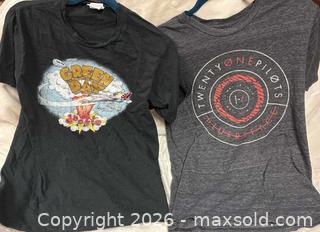 MaxSold Auction: 2 Rock and Roll band T-Shirts - Idaho Springs (Colorado, USA) PARTNER MANAGED Estate Sale Online Auction - Idaho Street