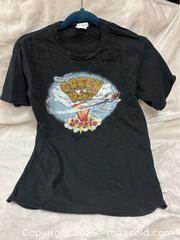 MaxSold Auction: 2 Rock and Roll band T-Shirts - Idaho Springs (Colorado, USA) PARTNER MANAGED Estate Sale Online Auction - Idaho Street
