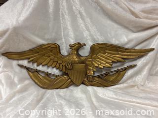 MaxSold Auction: Brass/ Gold Tone Sexton 1960's Metal Eagle Decoration - Idaho Springs (Colorado, USA) PARTNER MANAGED Estate Sale Online Auction - Idaho Street