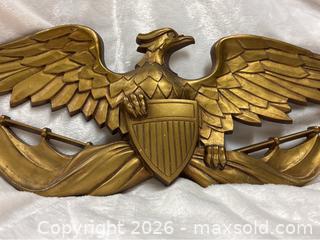MaxSold Auction: Brass/ Gold Tone Sexton 1960's Metal Eagle Decoration - Idaho Springs (Colorado, USA) PARTNER MANAGED Estate Sale Online Auction - Idaho Street