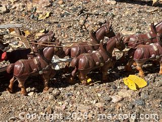 MaxSold Auction: Budweiser Metal horse drawn Carriage toy - Idaho Springs (Colorado, USA) PARTNER MANAGED Estate Sale Online Auction - Idaho Street