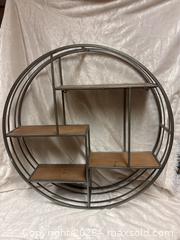 MaxSold Auction: Giant 28x 28 Round Wall Hanging Circle Shelf  - Idaho Springs (Colorado, USA) PARTNER MANAGED Estate Sale Online Auction - Idaho Street
