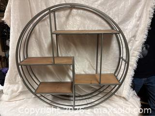 MaxSold Auction: Giant 28x 28 Round Wall Hanging Circle Shelf  - Idaho Springs (Colorado, USA) PARTNER MANAGED Estate Sale Online Auction - Idaho Street