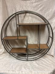 MaxSold Auction: Giant 28x 28 Round Wall Hanging Circle Shelf  - Idaho Springs (Colorado, USA) PARTNER MANAGED Estate Sale Online Auction - Idaho Street