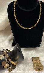 MaxSold Auction: Gold Tone Jewelry Lot - Idaho Springs (Colorado, USA) PARTNER MANAGED Estate Sale Online Auction - Idaho Street