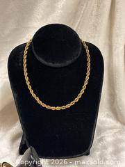 MaxSold Auction: Gold Tone Jewelry Lot - Idaho Springs (Colorado, USA) PARTNER MANAGED Estate Sale Online Auction - Idaho Street