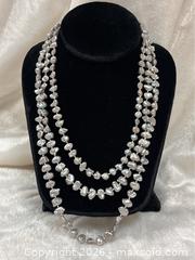MaxSold Auction: Grey Baroque pearl necklace 38 inches long - Idaho Springs (Colorado, USA) PARTNER MANAGED Estate Sale Online Auction - Idaho Street