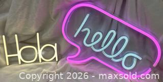 MaxSold Auction: Hola & Hello Neon Lights - Idaho Springs (Colorado, USA) PARTNER MANAGED Estate Sale Online Auction - Idaho Street